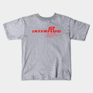 Vintage Interflug DDR Kids T-Shirt